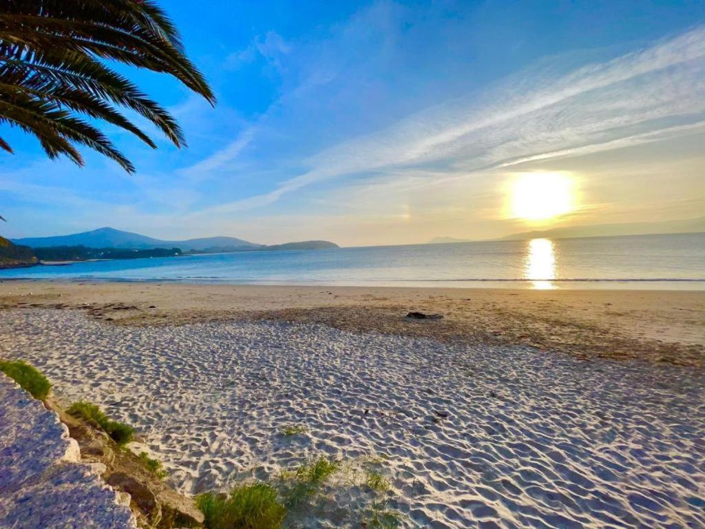 Apartamento Portosin Con Piscina Al Lado De La Playa Linteiros Dış mekan fotoğraf