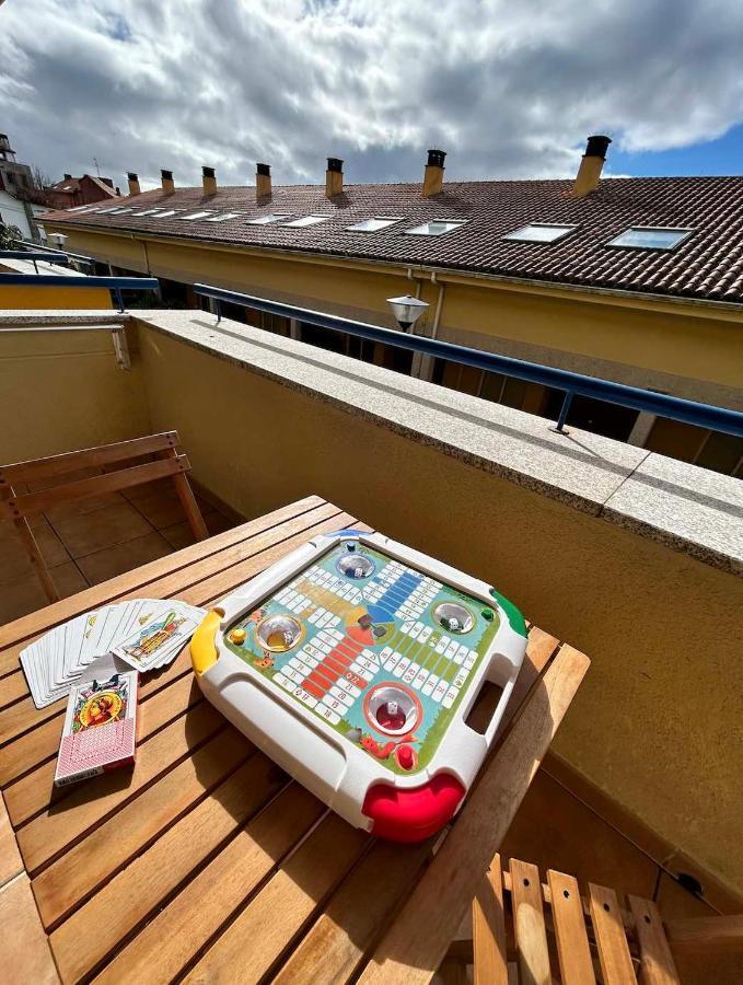 Apartamento Portosin Con Piscina Al Lado De La Playa Linteiros Dış mekan fotoğraf
